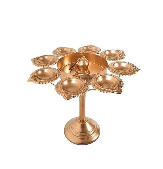 Urli Bowl Diya Holder Stand for Home Decor