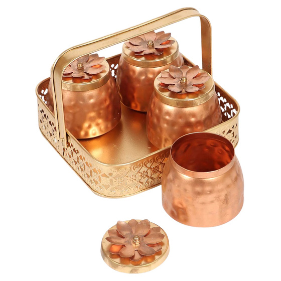 Flower Urli Bowl Set of 3 with Long Stands