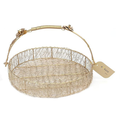 Metal Meshwire Multipurpose Hamper Basket and Tray
