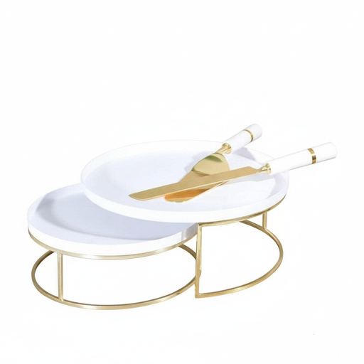 Metal Cupcake Stand Set of 2